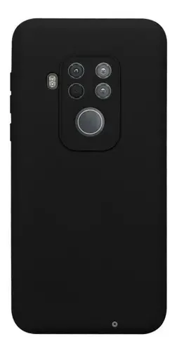 Capa Silicone Aveludada + Película Vidro 3d Moto One Zoom