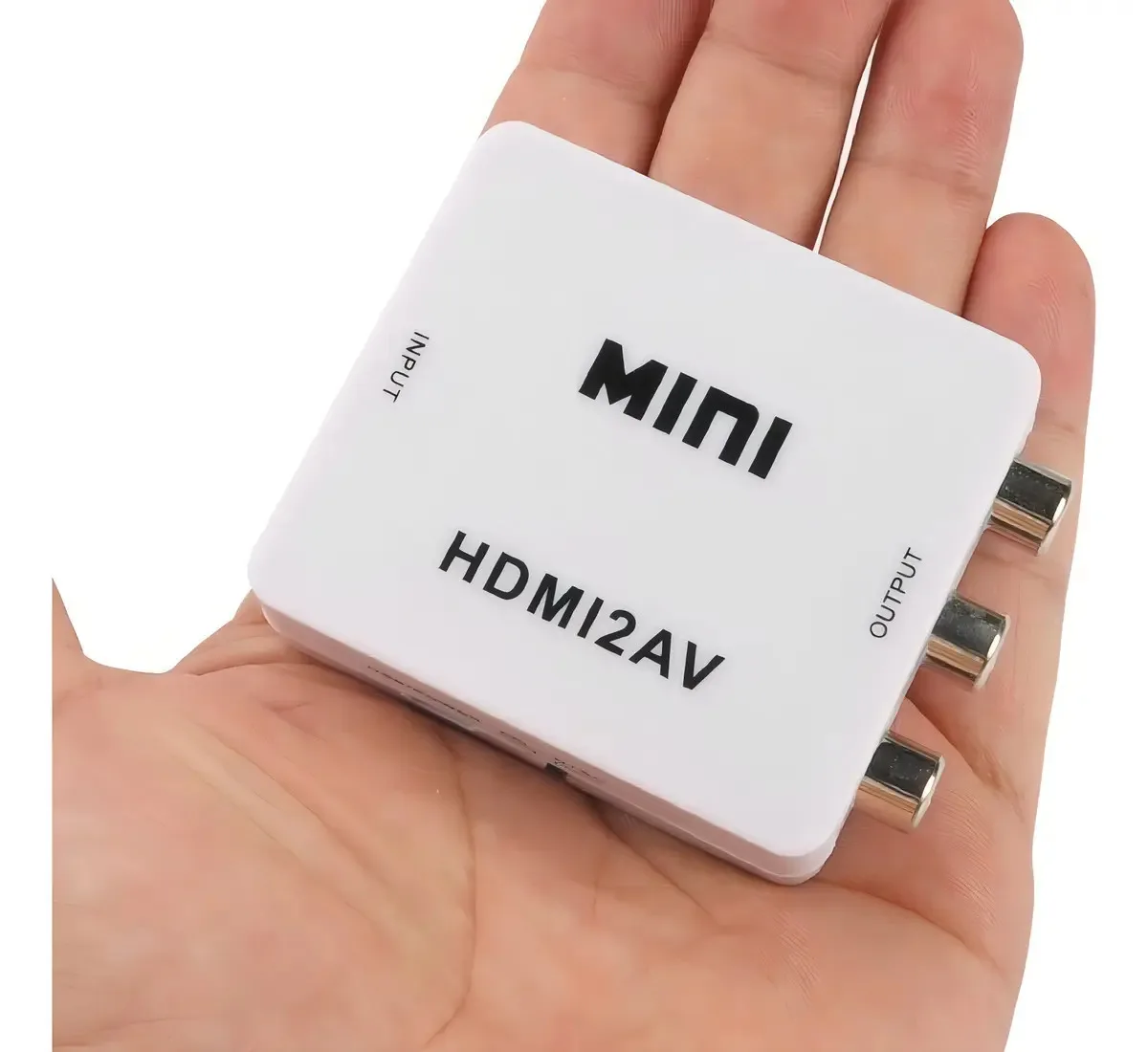 Mini Conversor Hdmi Av Adaptador Indicado Para Tv Rca foto 2