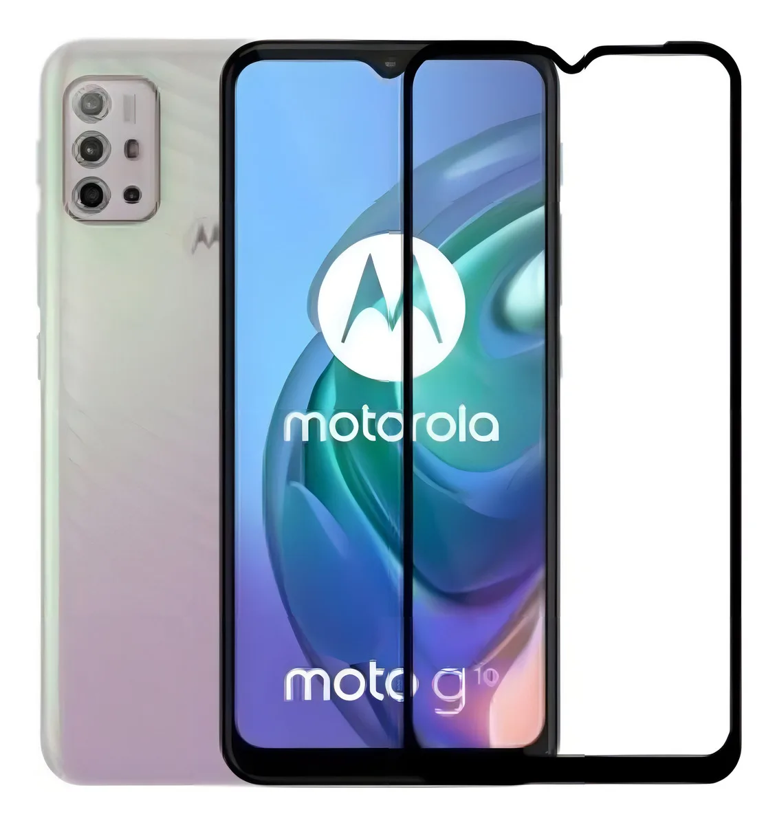 Película De Vidro 3d Para Moto G10/ G10 Power/ G20/ G30 foto 2