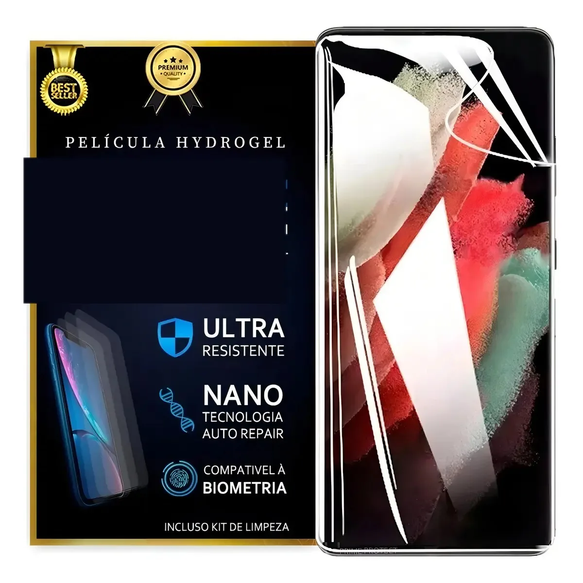 Película Hidrogel Auto-Reparadora Oleofóbica Samsung Galaxy