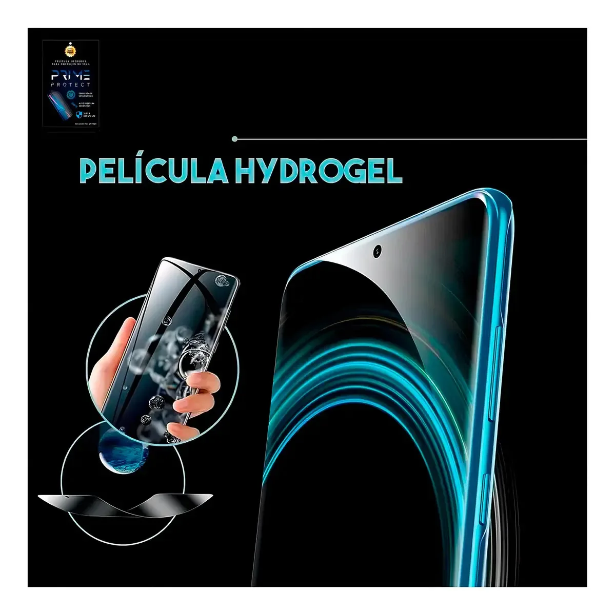 Kit 2 Películas Hidrogel Transparente Galaxy S23 Ultra foto 5