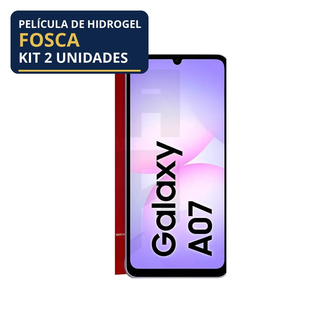 Kit 2 Películas Hidrogel Fosca Galaxy A07