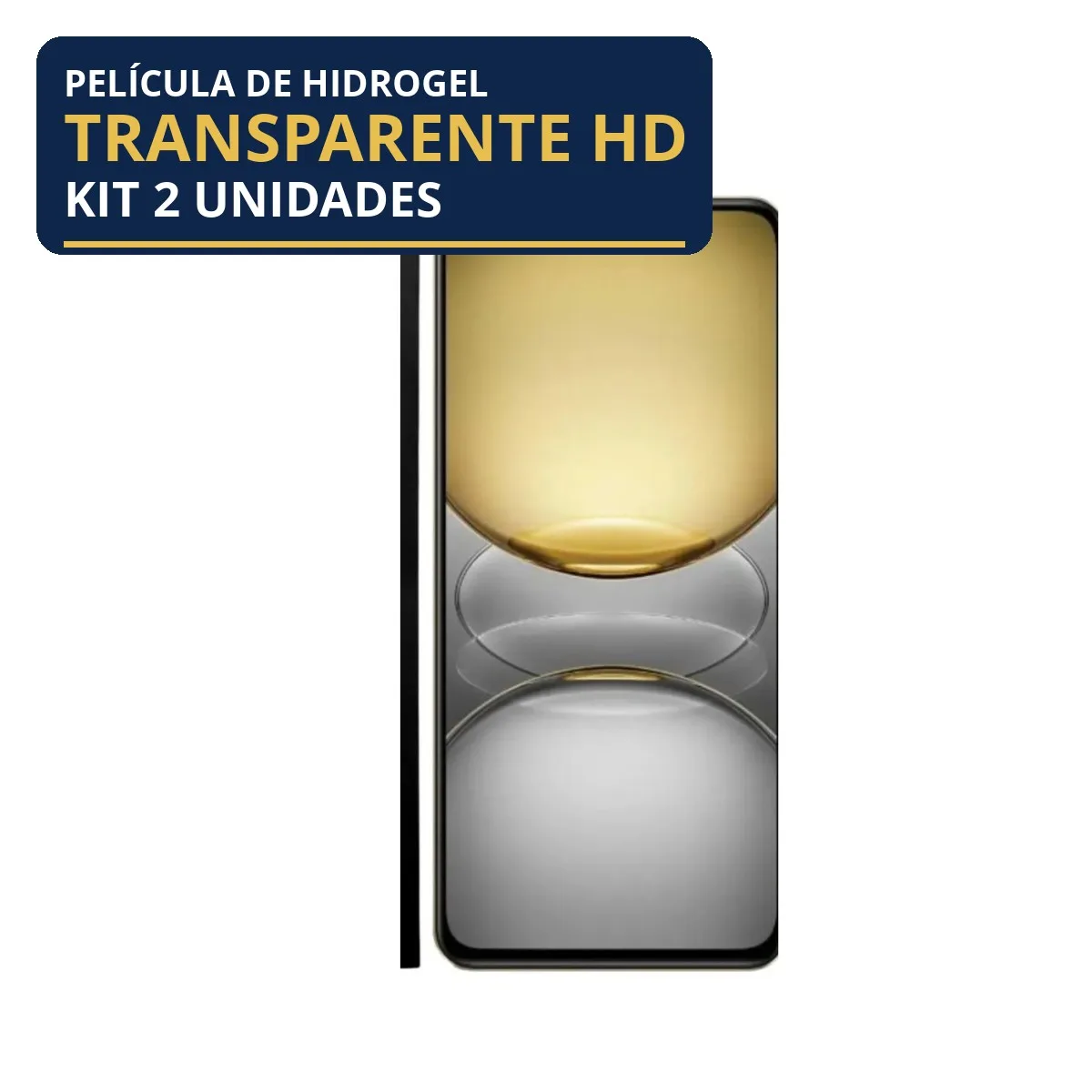 Kit 2 Películas Hidrogel Transparente Realme C75