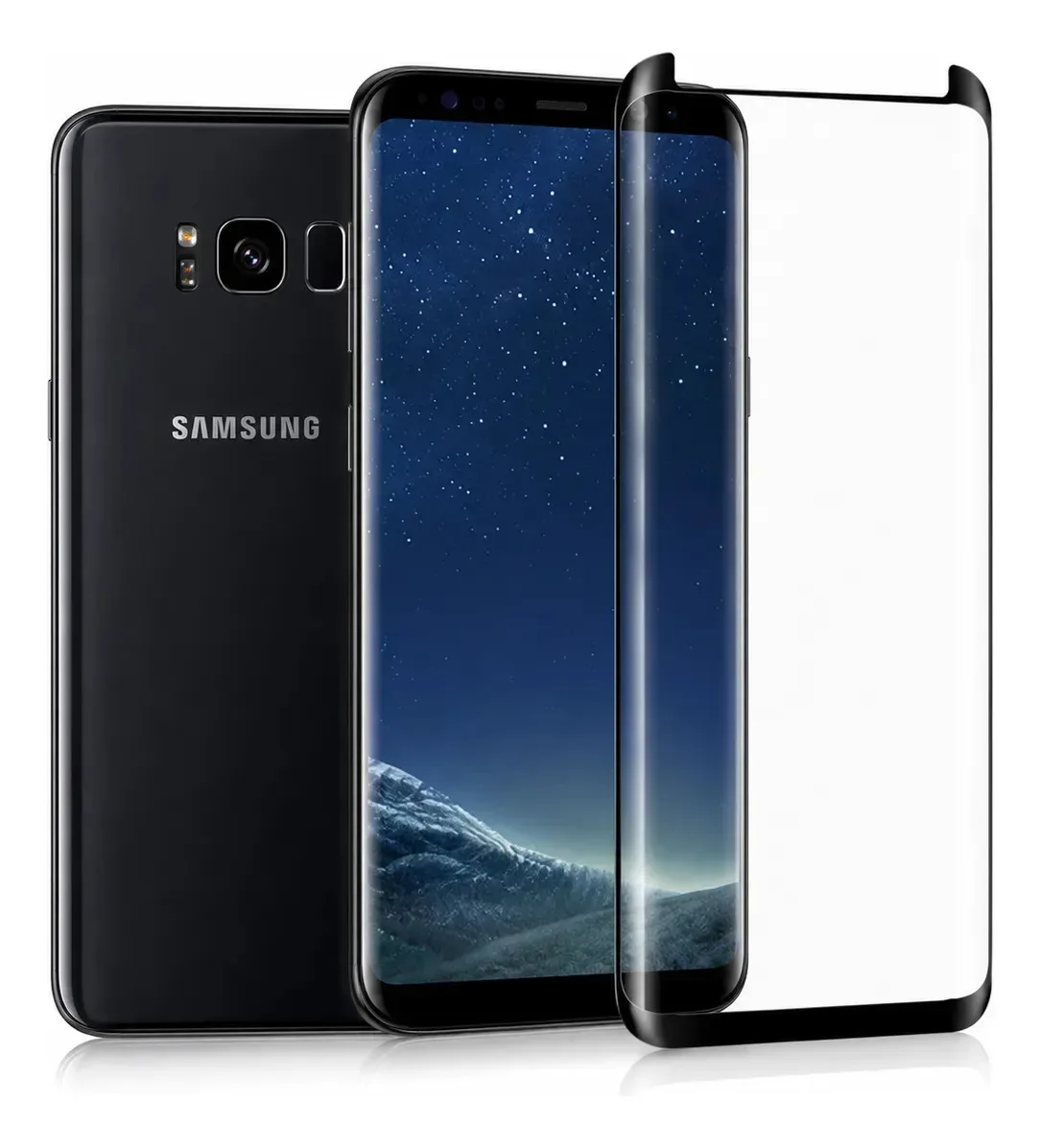 Película Vidro 3d Tela Curva Para Galaxy S8 Plus / S9 Plus