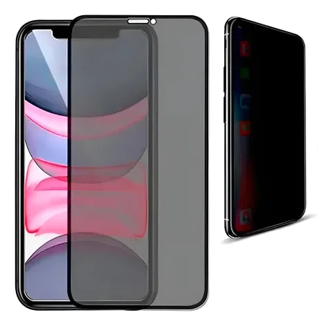Película Vidro Privacidade 3D iPhone 11 Pro X XR XS Max 9H