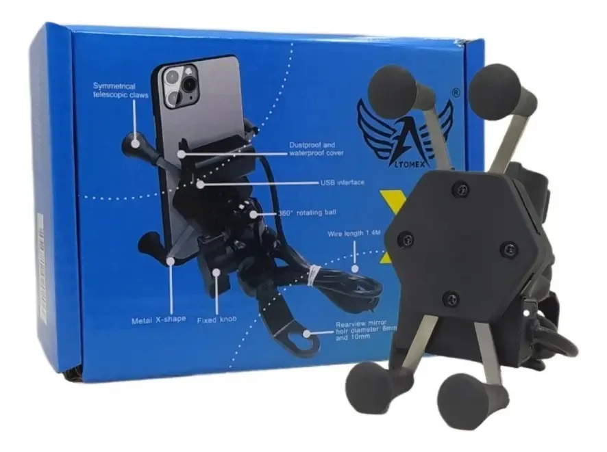 Suporte Para Celular Para Moto Garra C-020