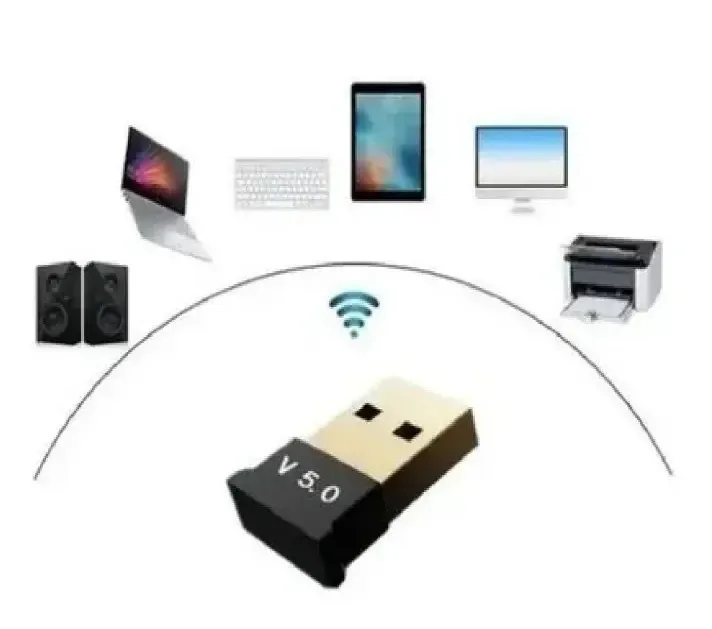 Transmissor Adaptador Bluetooth 5.0 Usb Dongle