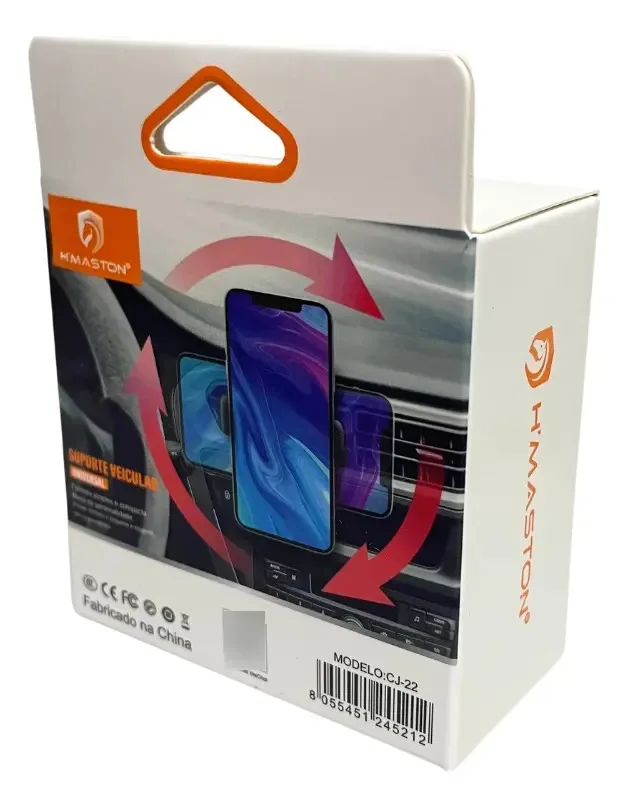 Suporte Veicular Cj-22 GPS Ar Condicionado Preto foto 3
