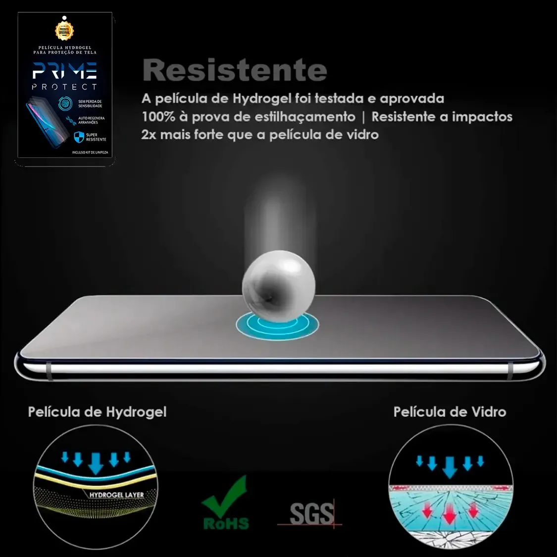 Película Hidrogel Fosca Matte Antirreflexo S22 Ultra foto 5