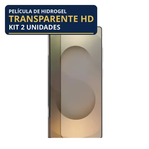 Kit 2 Películas Hidrogel Transparente Galaxy S25 Ultra