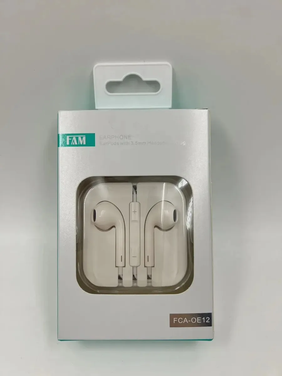 Fone De Ouvido Earphone Br Fca-oe12/18c Cor Branco P2 foto 2