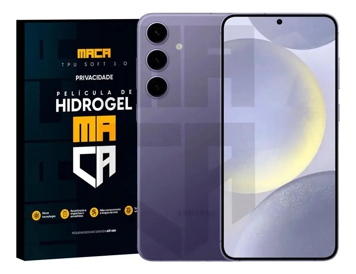 Película Hidrogel Privacidade Fosca Samsung Galaxy S24 Plus