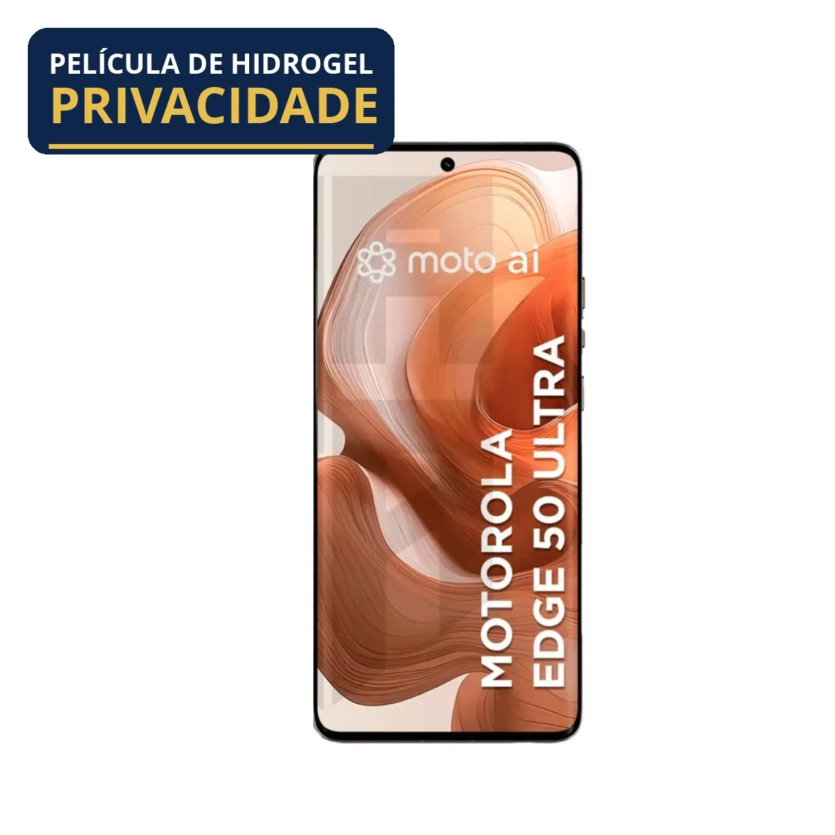 Película Hidrogel Privacidade Motorola Edge 50 Ultra