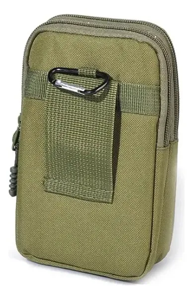 Bolsa Cintura Celular Cor Verde foto 2