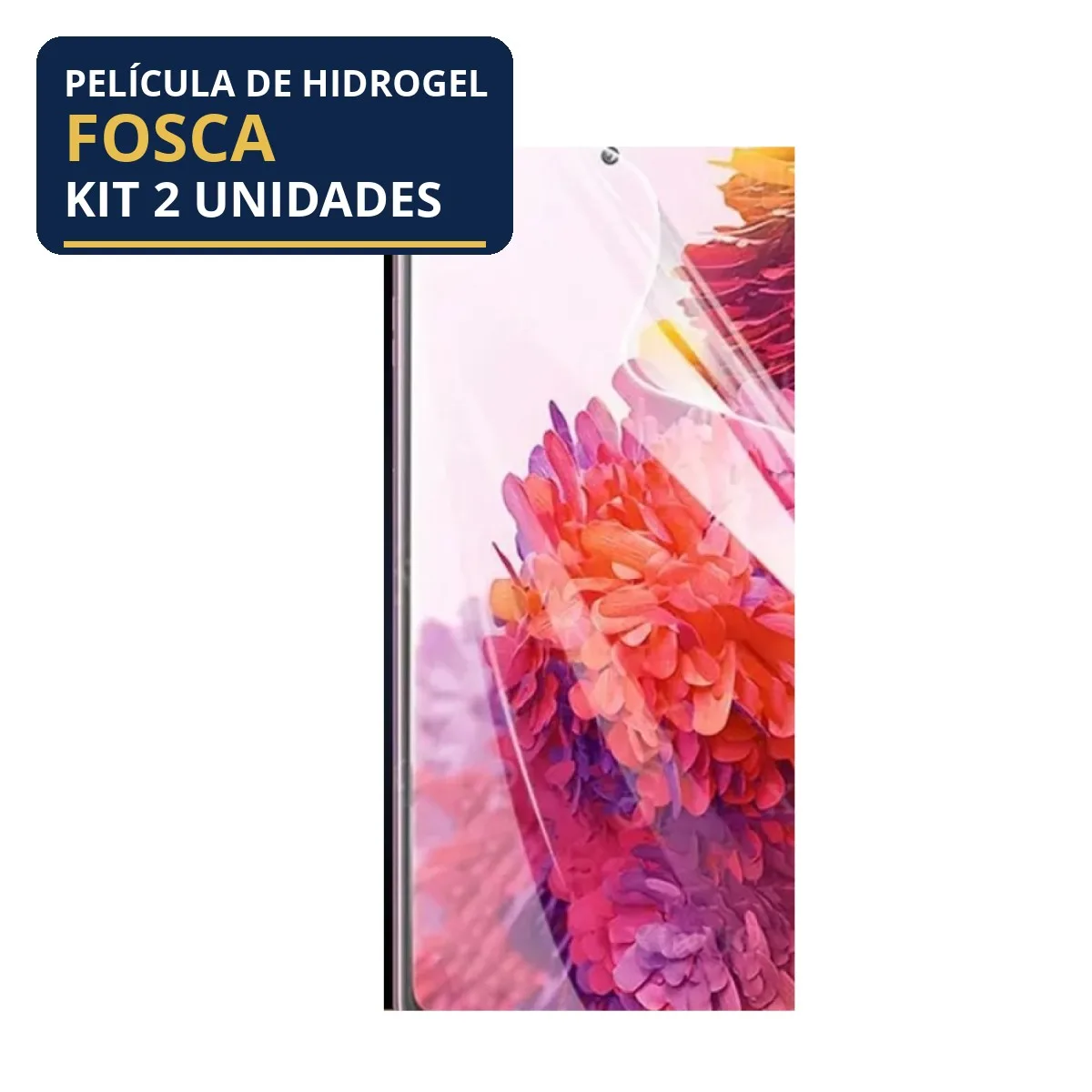Kit 2 Películas Hidrogel Fosca Galaxy S20 FE