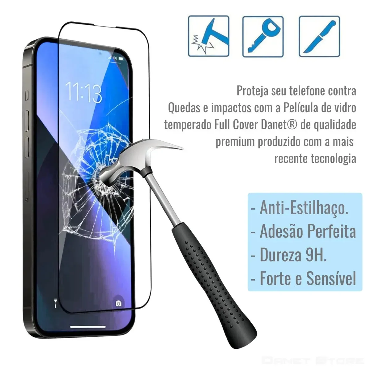 Película Vidro Temperado 3d Para Motorola Moto G86 Proteção foto 3
