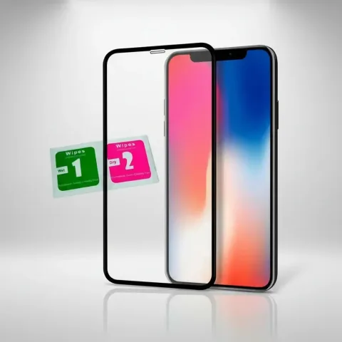 Pelicula Vidro 3d+ iPhone 11 8 7 Plus Pro Xs Xr Max 5d Borda