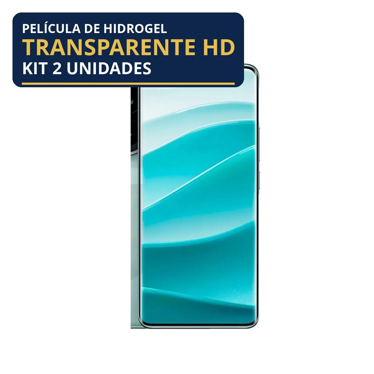 Kit 2 Películas Hidrogel Transparente Redmi Note 14 Pro Plus