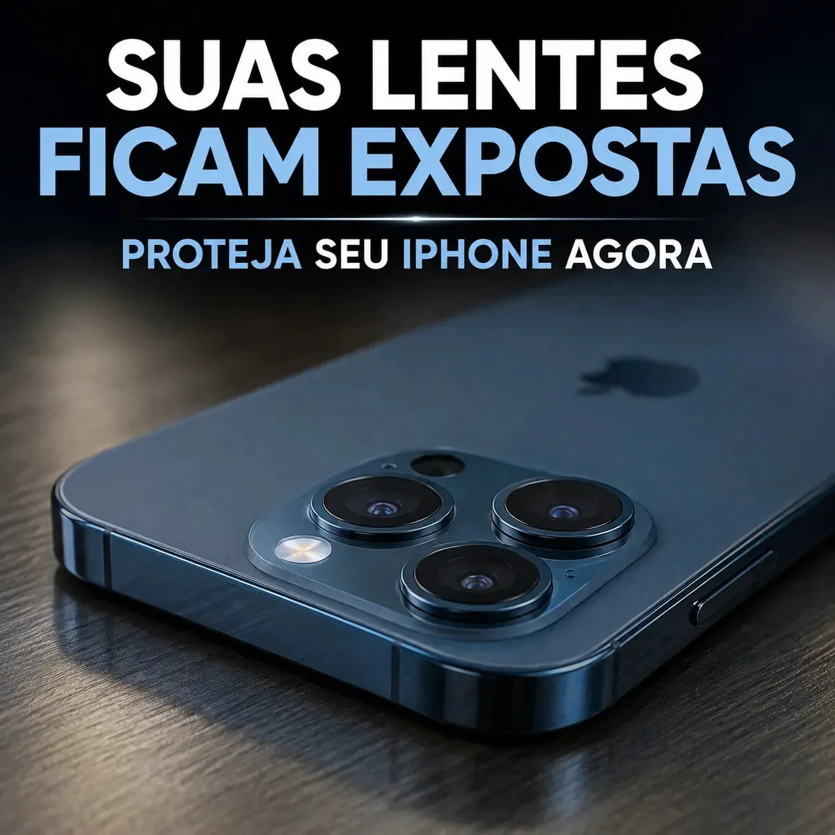 Película Câmera Strass Brilho Para iPhone 11pro/11 Pro Max foto 3