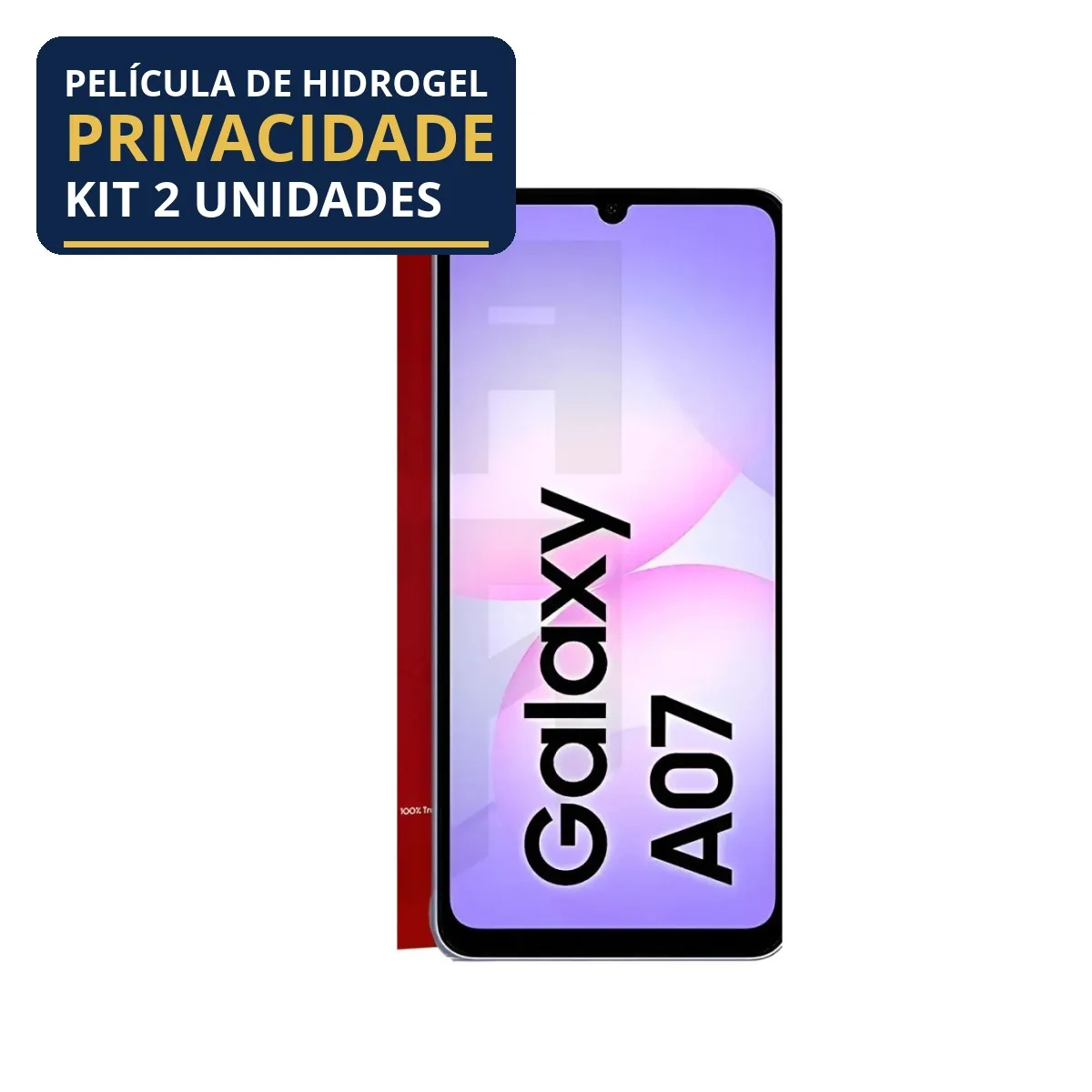 Kit 2 Películas Hidrogel Privacidade Galaxy A07