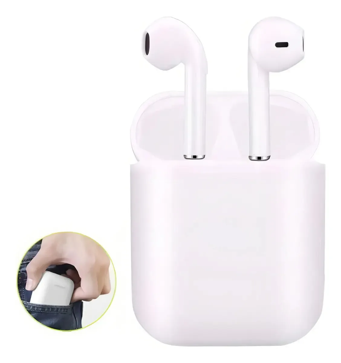 Fone De Ouvido I9 Bluetooth Original Ios Android