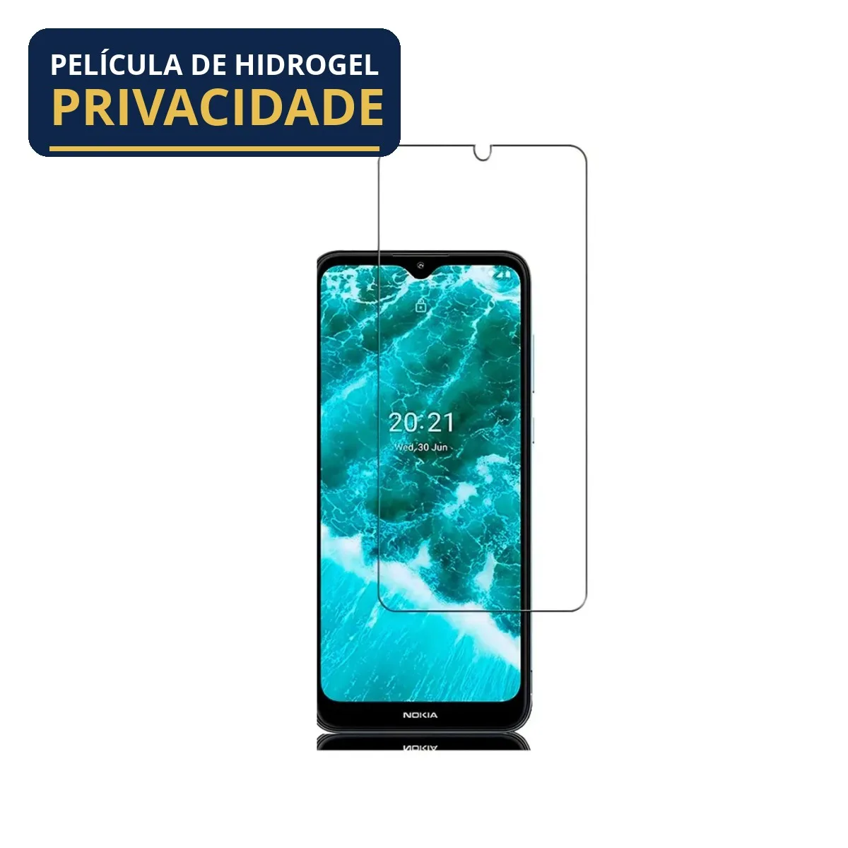 Película Hidrogel Privacidade Nokia C30