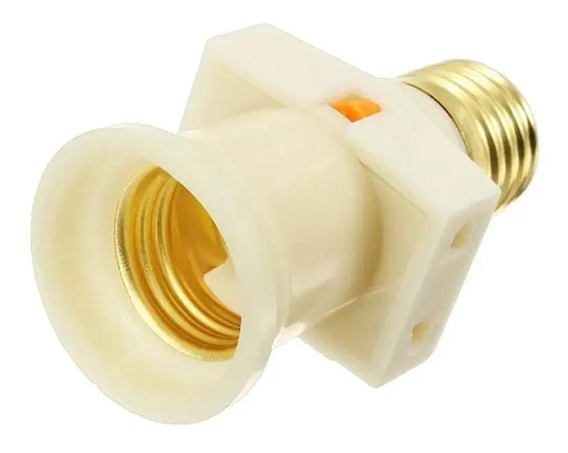 Adaptador Bocal Lâmpada Tomada foto 3