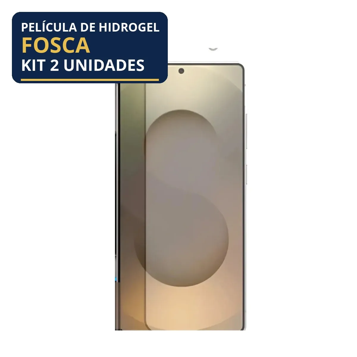 Kit 2 Películas Hidrogel Fosca Galaxy S25 Ultra