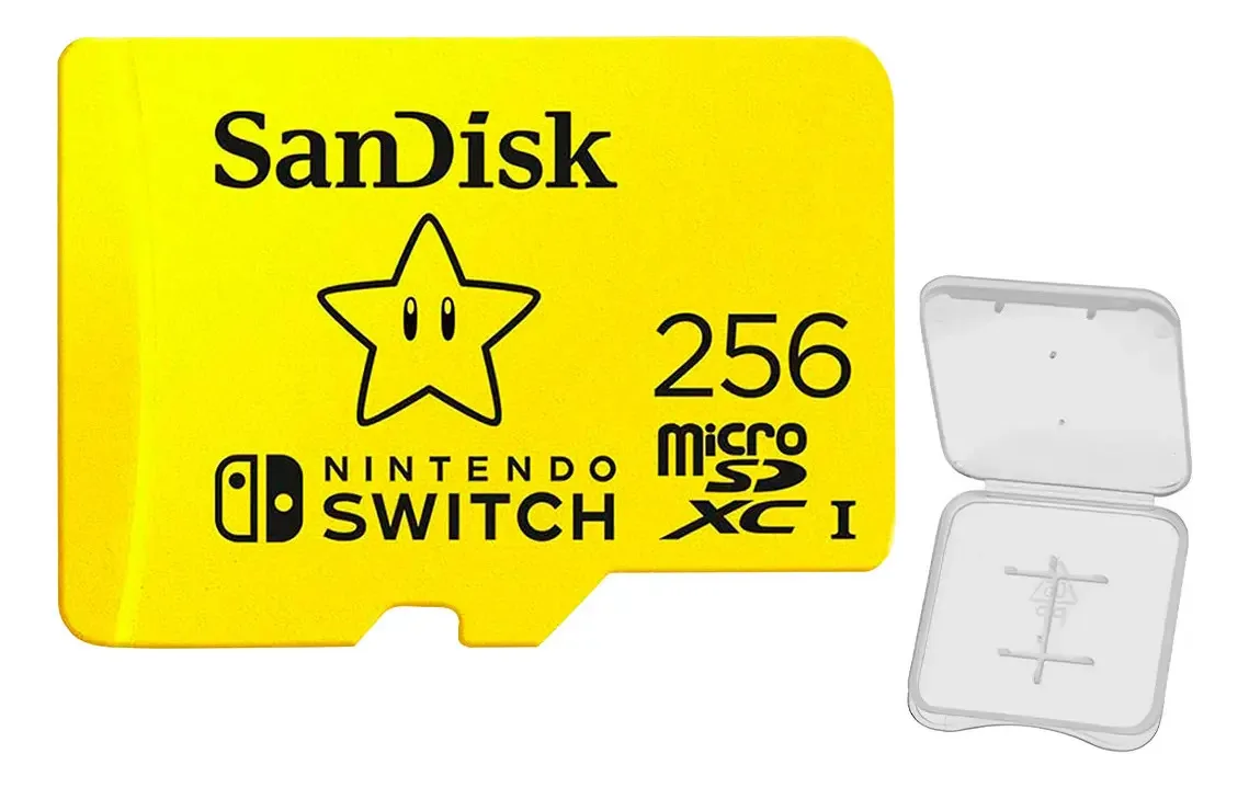 Cartão Memória 256 Gb Console Nintendo Switch / Oled