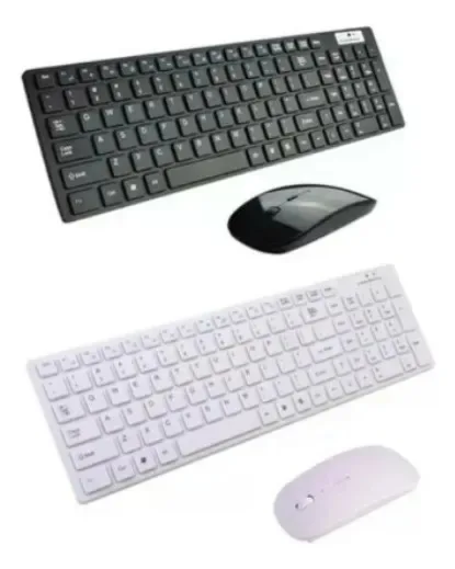 Teclado Lemox + Mouse Sem Fio *cor Ley-171 Preto