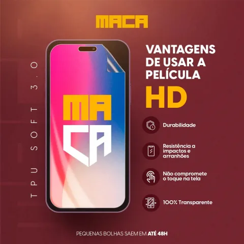 Kit 2 Películas Hidrogel Fosca iPhone 16e