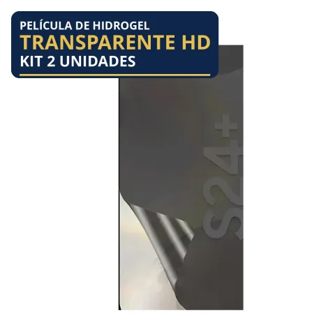 Kit 2 Películas Hidrogel Transparente Galaxy S24+