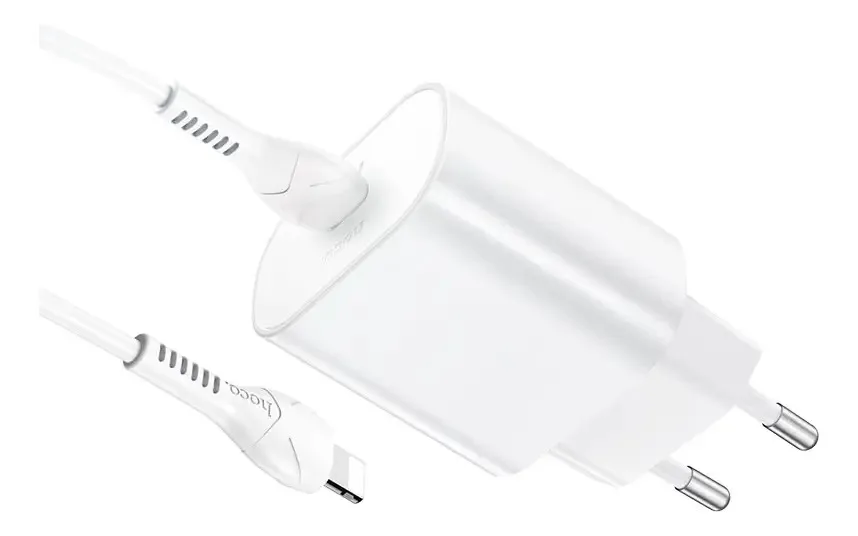 Carregador para iPhone PD25w Tipo C A Lightning White Quick foto 3