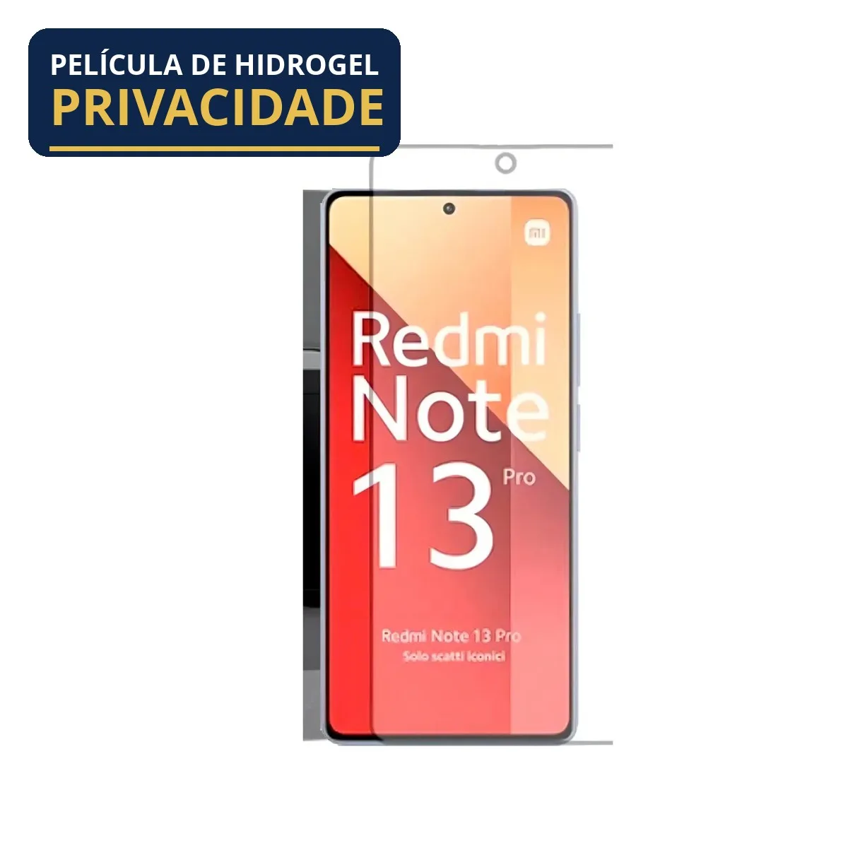 Película Hidrogel Privacidade Redmi Note 13 Pro
