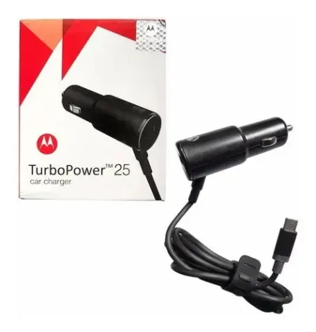 Carregador Veicular Turbo Power25 V8 G6 G3 G4 Play