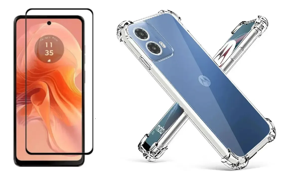 Capa Capinha Para Xiaomi Poco M6 Pro 4g + Pelicula Vidro 3d