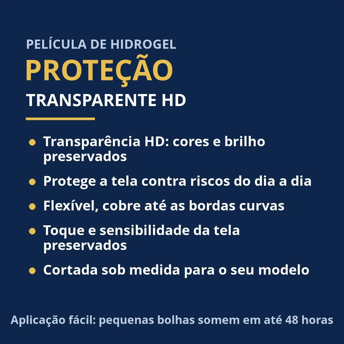Kit 2 Películas Hidrogel Transparente Redmi Note 13 foto 2
