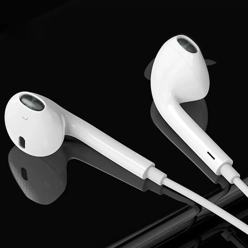 Fone De Ouvido Com Fio Conector Ios foto 3