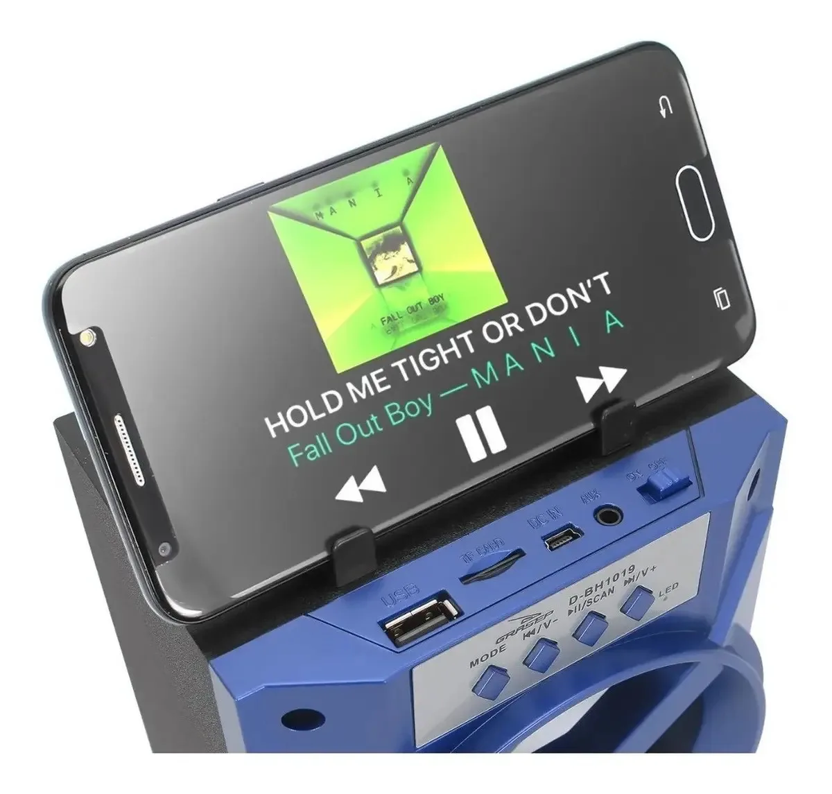 Caixa de Som Bluetooth D-BH1019 Portátil com Rádio FM foto 3