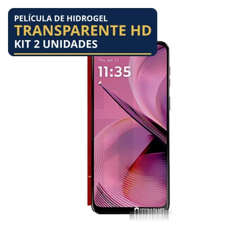 Kit 2 Películas Hidrogel Transparente Moto G55