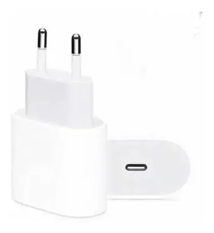 Carregador Fonte Para iPhone 11, 11 Pro iPhone 12 18w Usb-c