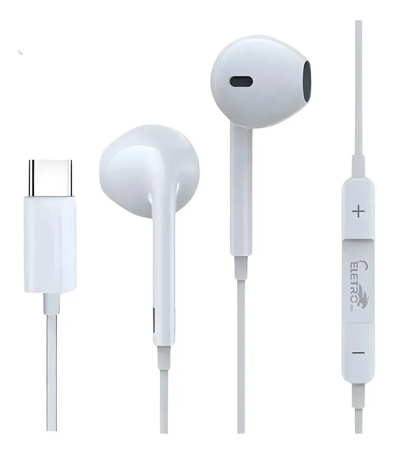 Fone De Ouvido Com Fio Conector Ios