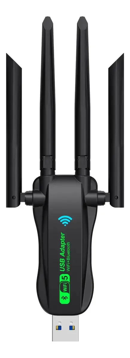 Adaptador USB Wifi, Adaptador USB 2 em 1, Adaptador Usb 3.0
