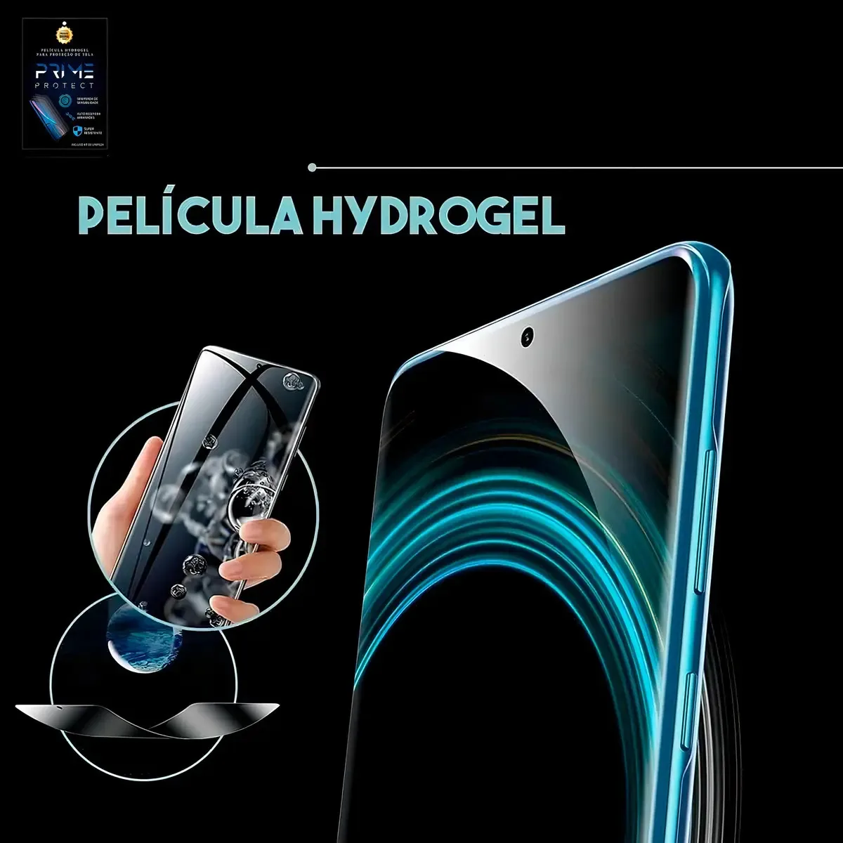 Película Hidrogel iPhone 14 Frontal Antirrisco foto 5
