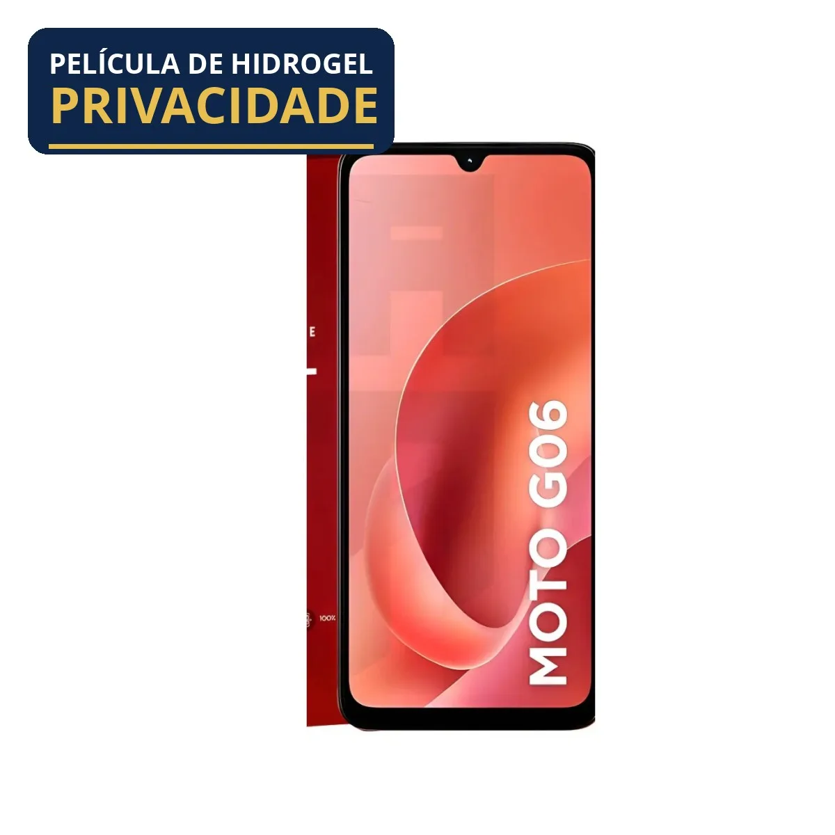 Película Hidrogel Privacidade Moto G06