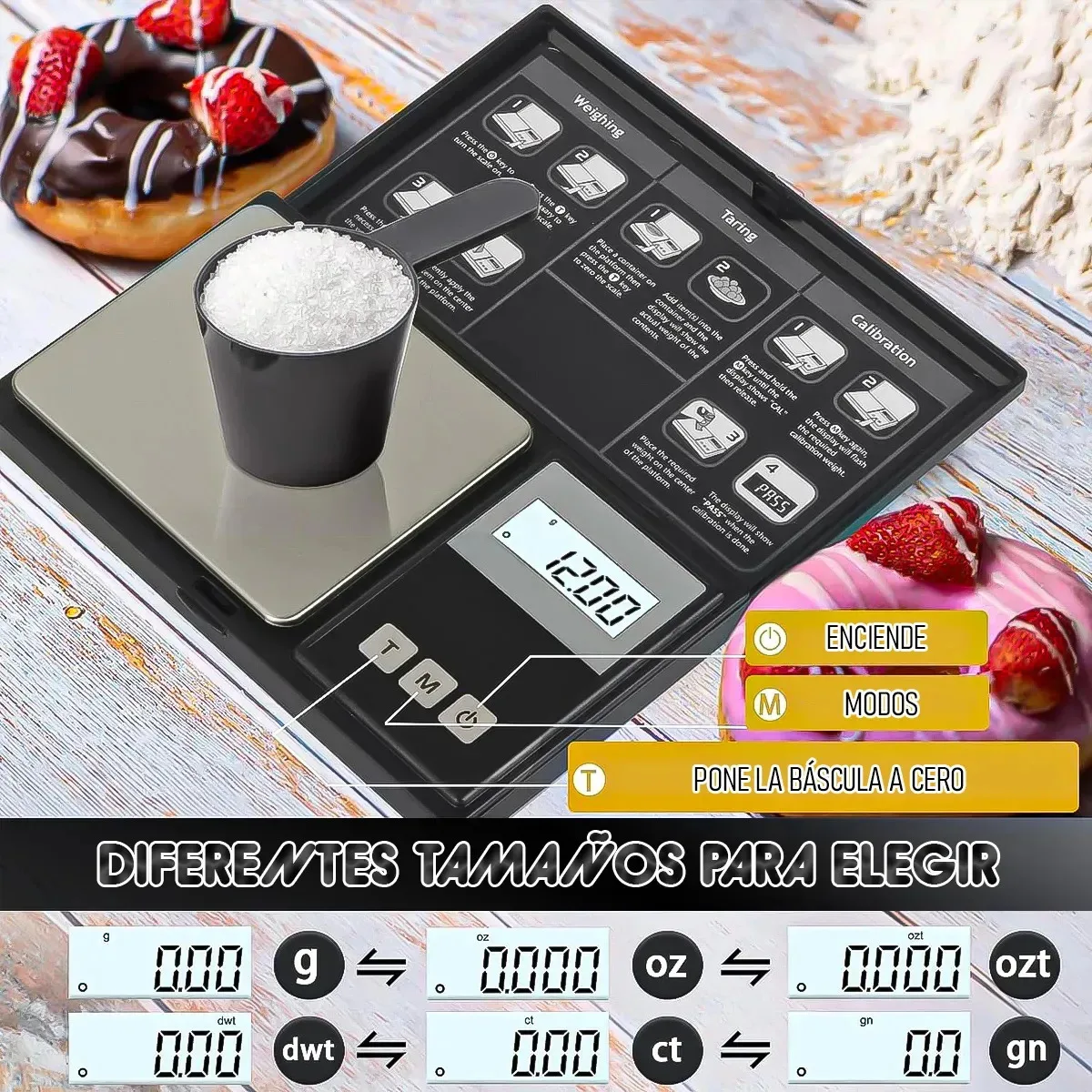 Balança digital Precision Gramera Balança digital 500g foto 3