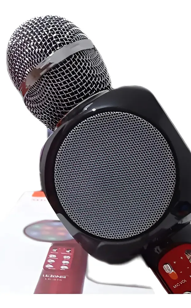 Microfone Sem Fio Karaokê Bluetooth Led Lelong Le 915 foto 2