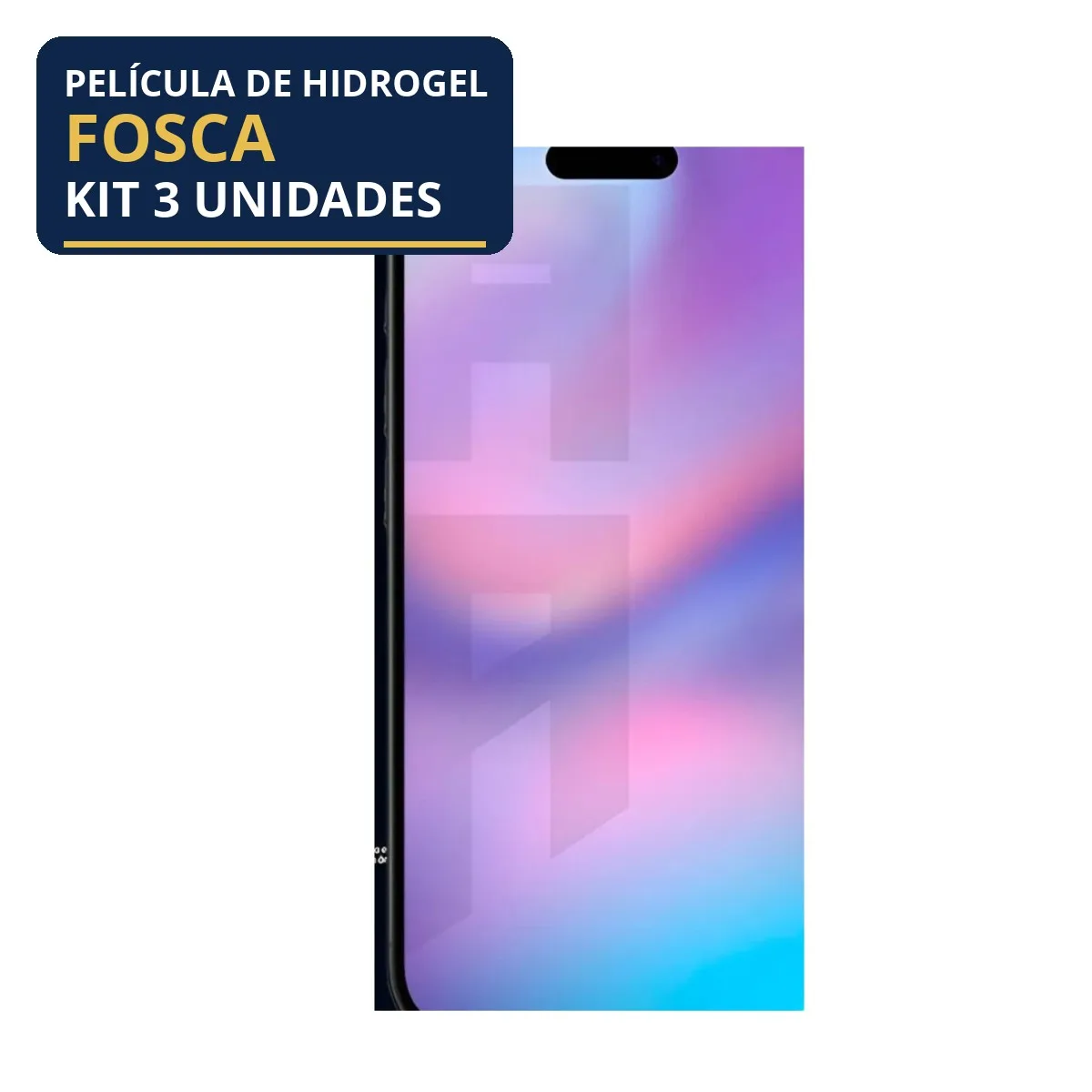 Kit 3 Películas Hidrogel Fosca iPhone 17