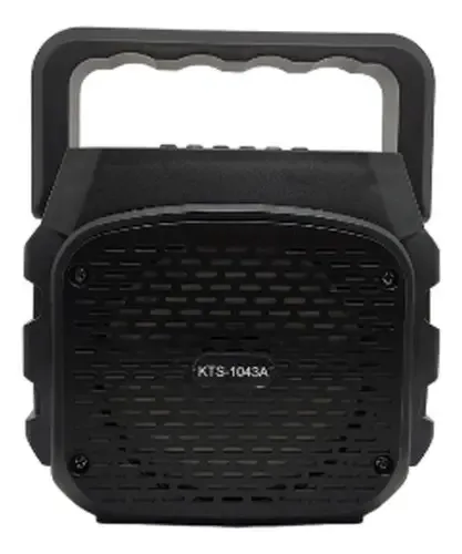 Caixa de Som Portátil Bluetooth -1043A/B Microfone foto 2
