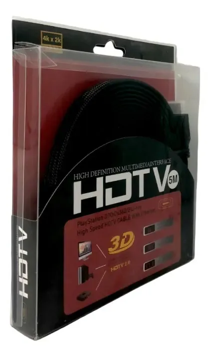 Cabo Hdmi 5 Metros 2160p Kapbom 4k Blidado foto 2